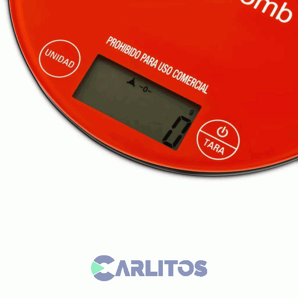 Balanza De Cocina Digital Ultracomb 3 Kg Bl-6001