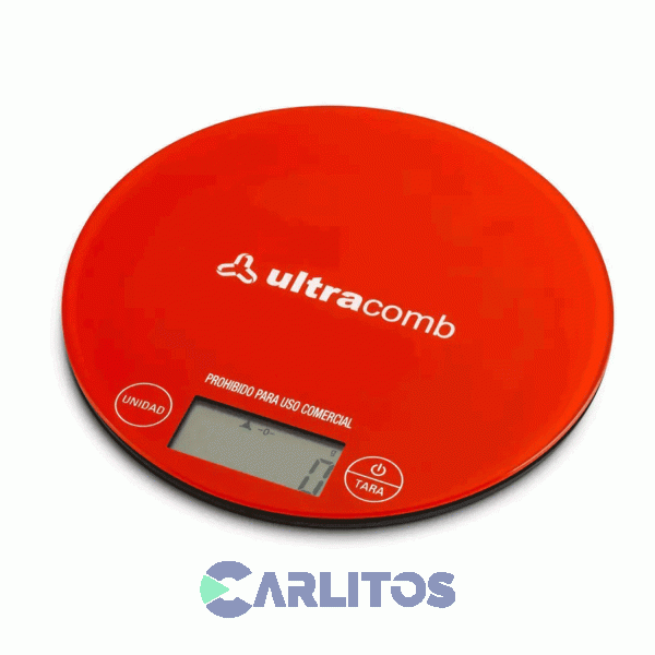Balanza De Cocina Digital Ultracomb 3 Kg Bl-6001