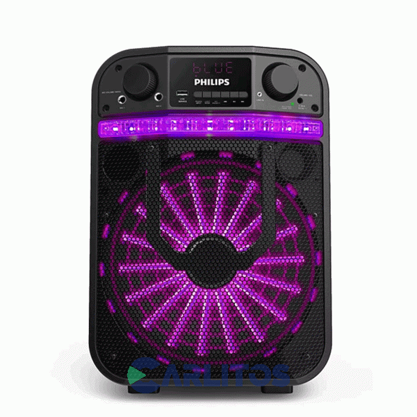 Parlante Torre Philips Con Bluetooth 20 Watts Rms Tax2206/77