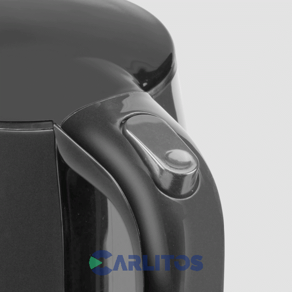 Pava Electrica Digital Yelmo Negra Selector De Temperatura Para Mate Pe3912