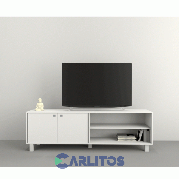Mesa De TV-Lcd-Le 75" Tables Cod: 4100 Blanco