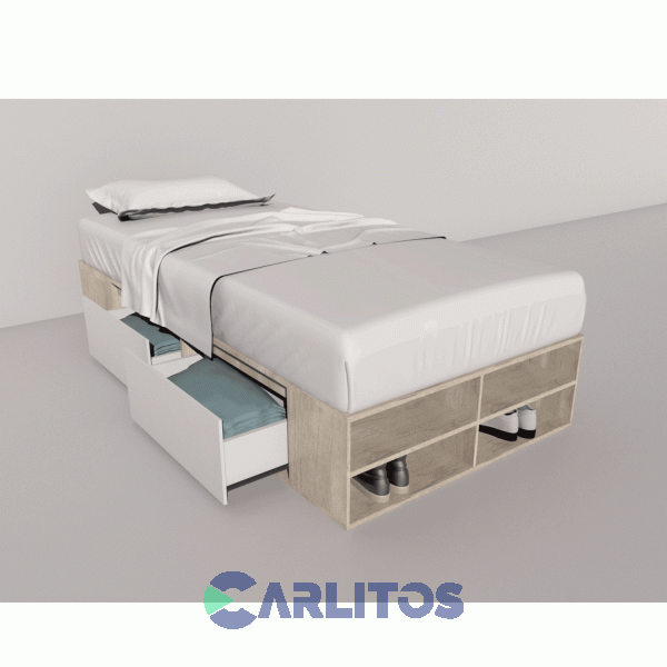 Box Tables Multifuncion 0.92 Mts 4 Cajones Cod: 6440 Nevado-Everest.