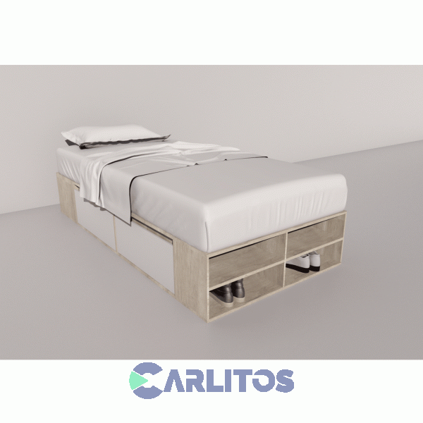 Box Tables Multifuncion 0.92 Mts 4 Cajones Cod: 6440 Nevado-Everest.