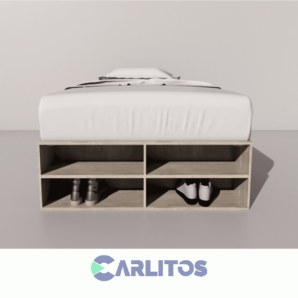 Box Tables Multifuncion 0.92 Mts 4 Cajones Cod: 6440 Nevado-Everest.