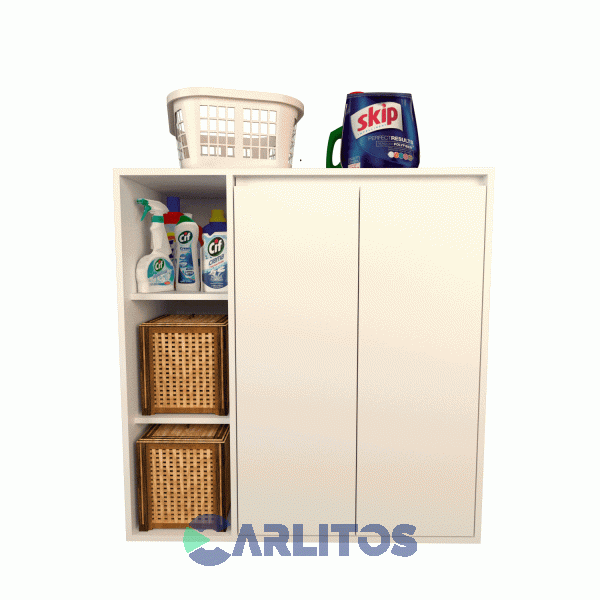 Organizador Multifunci&oacute;n Para Lavadero Tables Blanco