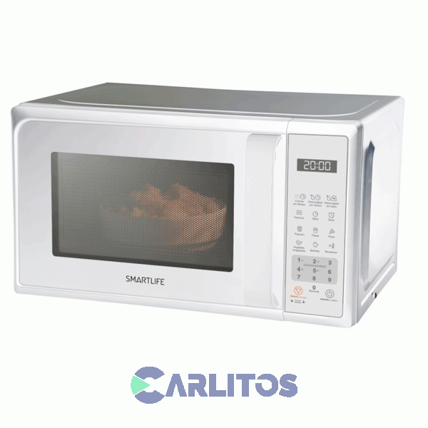 Microondas Digital Smartlife 20 Litros Blanco Sl-Mwo20mdw