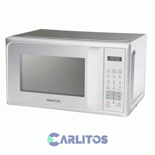 Microondas Digital Smartlife 20 Litros Blanco Sl-Mwo20mdw