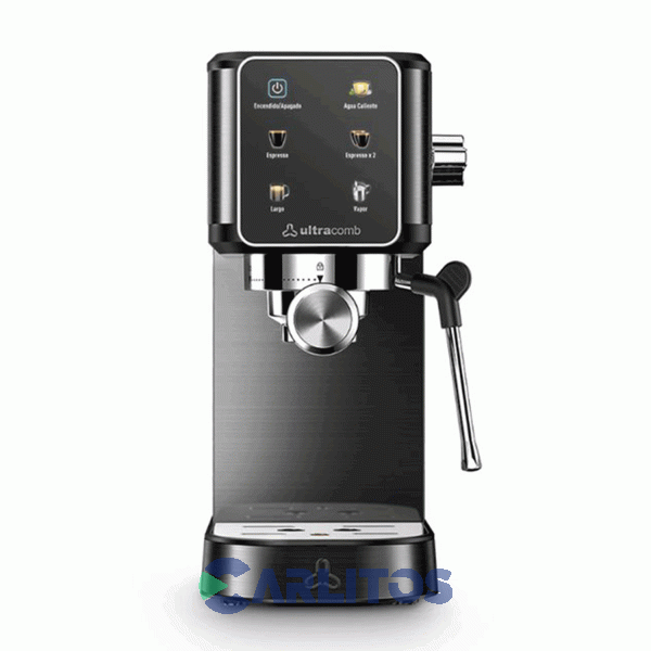 Cafetera Express Ultracomb 20 Bares Manual Acero Inoxidable Ce6118