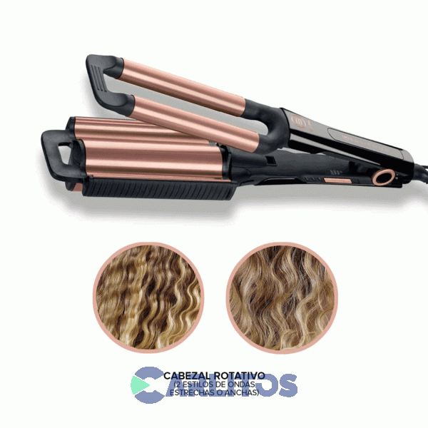 Rizador De Pelo Imetec 2 En 1 Para Ondas Bellissima 11820 Gt20 400 25 Mm