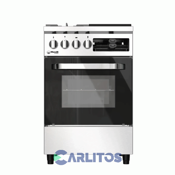 Coina A Gas Industrial Morelli 55 Cm  Acero Inoxidable 16374 Multigrill