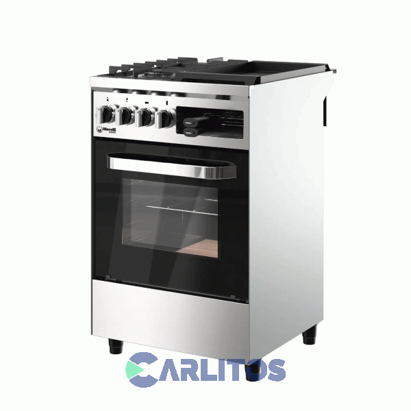 Coina A Gas Industrial Morelli 55 Cm  Acero Inoxidable 16374 Multigrill