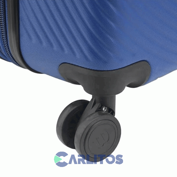 Valija 20" Rigida 4 Ruedas Giratorias Wilson 65.1741A/2 Azul