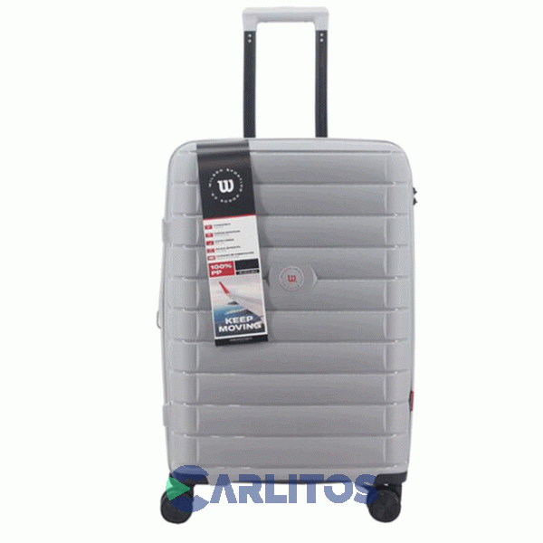 Valija 28" Rigida 4 Ruedas Giratorias Wilson 65.1766G/4 Gris