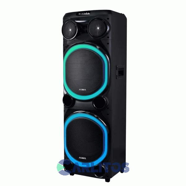 Parlante Torre Aiwa Con Bluetooth Y Bateria 18000 Watts Pmpo Aw-T512