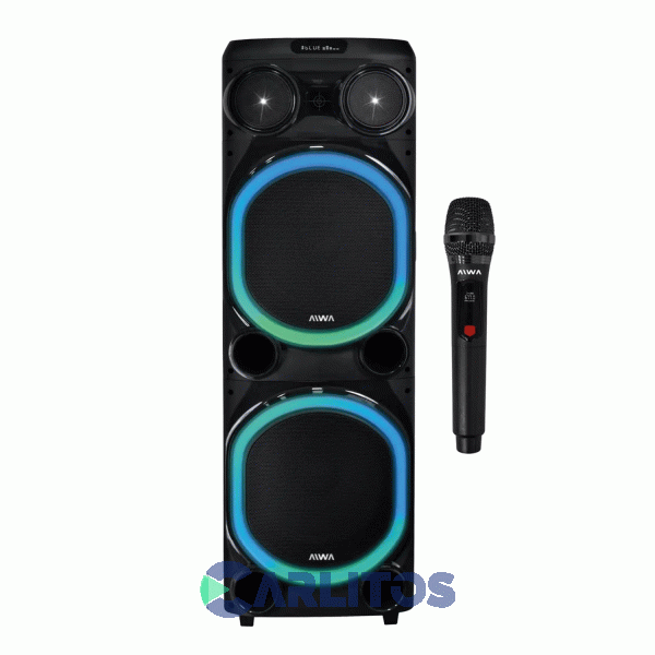 Parlante Torre Aiwa Con Bluetooth Y Bateria 18000 Watts Pmpo Aw-T512