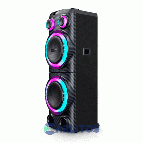 Parlante Torre Crow Mustang Cyberbeat Con Bluetooth 40000 Watts Pmpo
