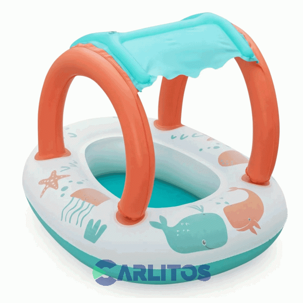 Bote Inflable Bestway Para Bebe Acolchado 84 X 67 Cm 34203