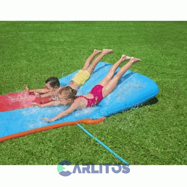 Pista Deslizable Con Tobogan Con Rampa Doble Bestway 52478