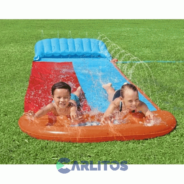 Pista Deslizable Con Tobogan Con Rampa Doble Bestway 52478