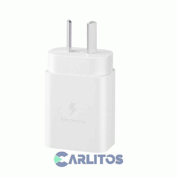 Cargador Rapido Usb-C 15 W Sin Cable Samsung Ep-T1510nwsgar Blanco