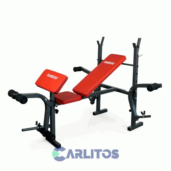 Fitness Banco Randers De Pesas Plegable - Estacion Mariposa Y Scott  Arg-140-X