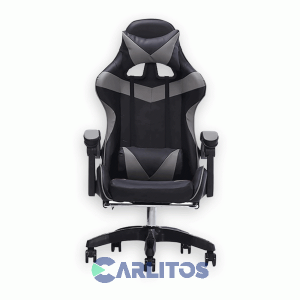 Sillon Gamer Daihatsu Gris Premium Reclinable 155&ordm; D-ga5/gy