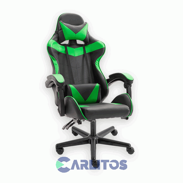 Sillon Gamer Daihatsu Verde Premium Reclinable 155&ordm; D-ga5/gn