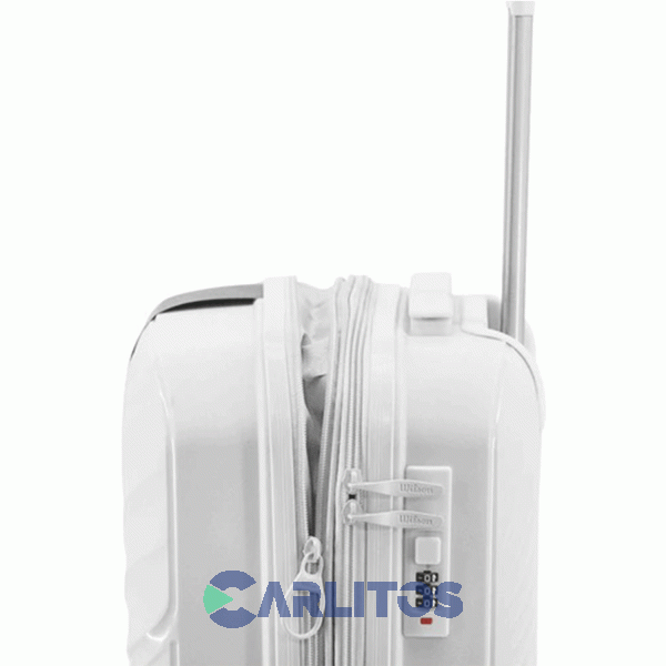Valija 20" Rigida 4 Ruedas Giratorias Wilson 65.1769W/2 Blanca