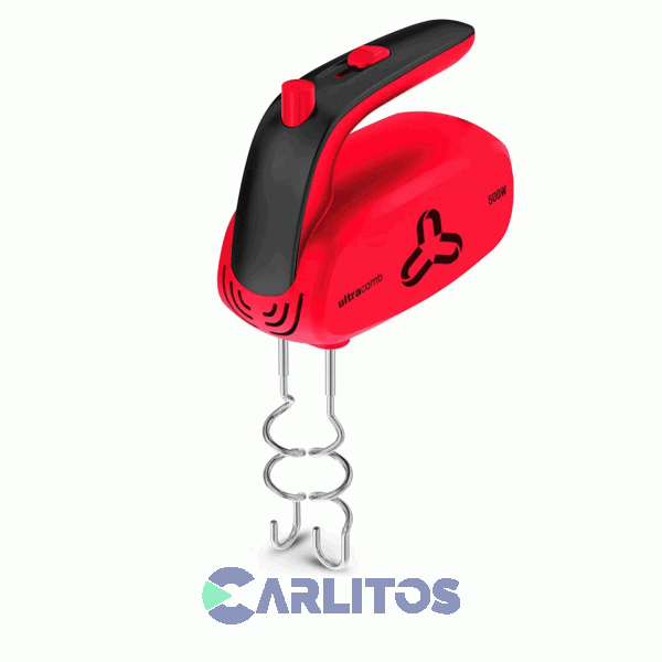 Batidora De Mano Ultracomb 500 Watts - 5 Velocidades Bm2608r