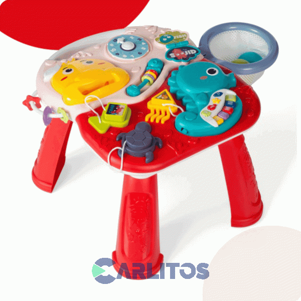 Mesa Didactica bebesit 2 En 1 Rojo 2002-B