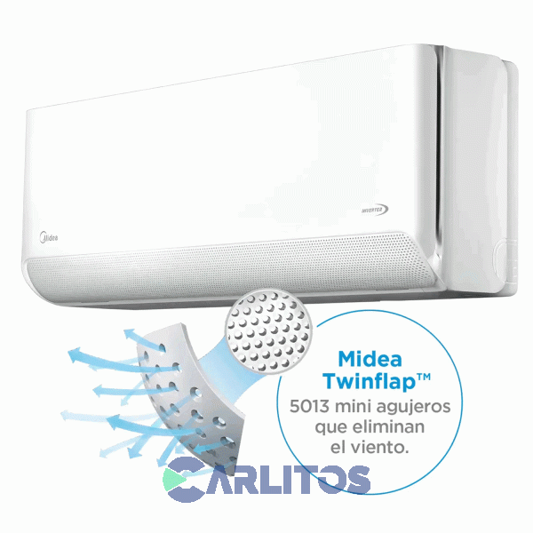 Aire Acondicionado Split Inverter Midea 5650 Watts - Frio/Calor Mscbic-18H-N80m