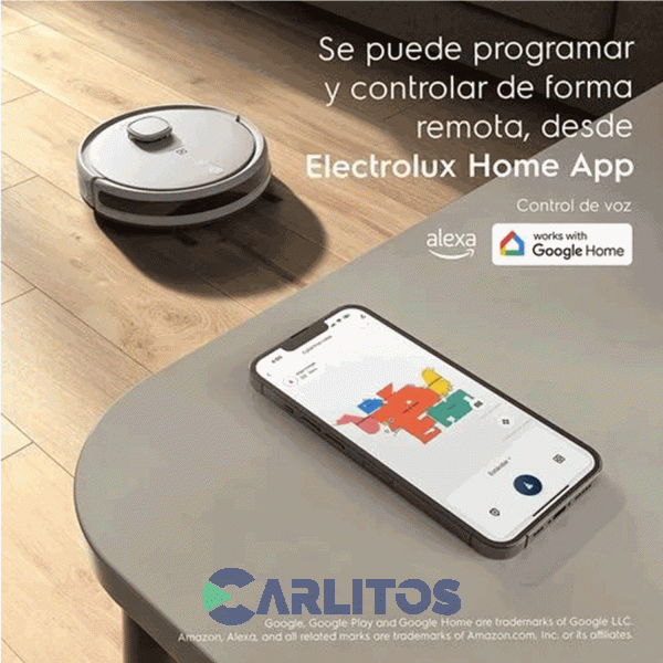 Aspiradora Robot Sin Bolsa Electrolux Erb62