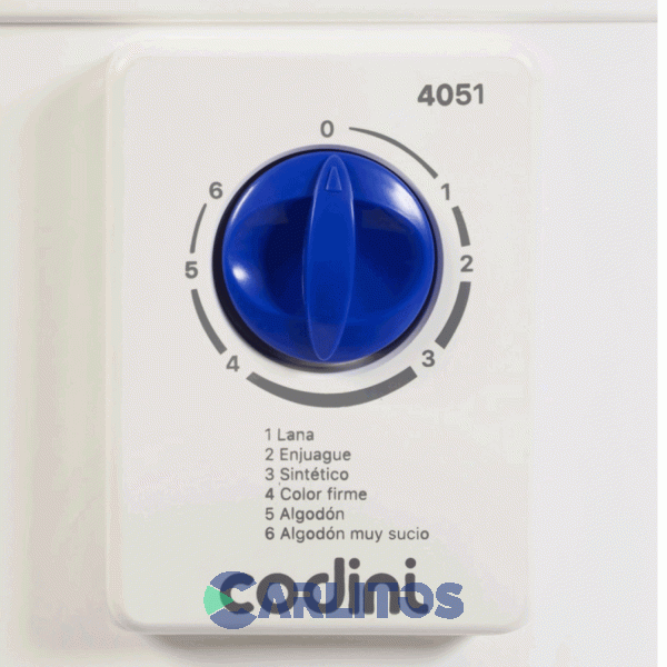 Lavarropa Carga Superior Codini Silent 10 KG Blanco 4051