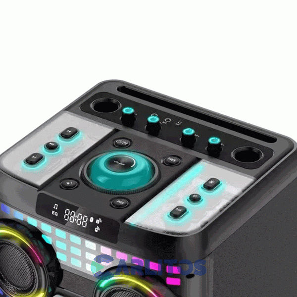Parlante Torre Ken Brown Con Bluetooth 40000 Watts Pmpo Monster 12