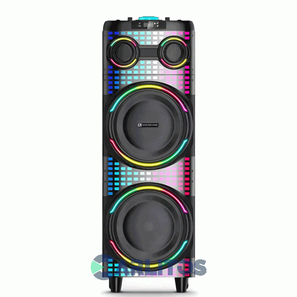 Parlante Torre Ken Brown Con Bluetooth 40000 Watts Pmpo Monster 12