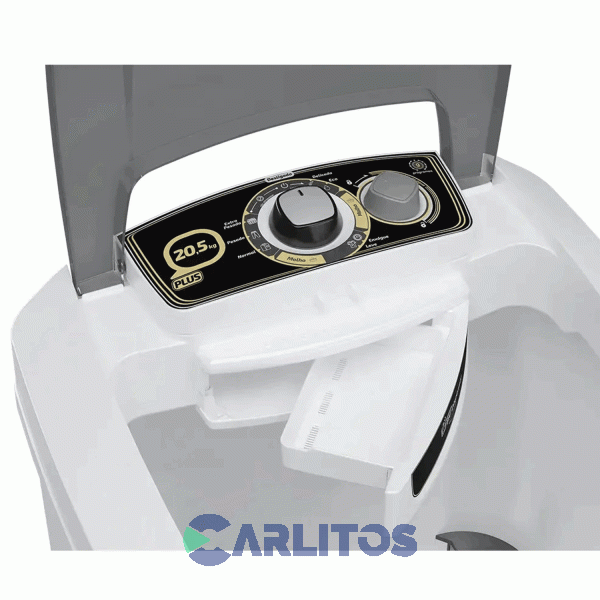 Lavarropa Carga Superior Steel Home 20.5 KG Blanco Sh-lsa20b