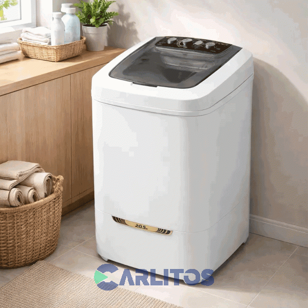 Lavarropa Carga Superior Steel Home 20.5 KG Blanco Sh-lsa20b