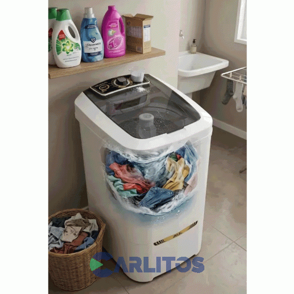 Lavarropa Carga Superior Steel Home 20.5 KG Blanco Sh-lsa20b