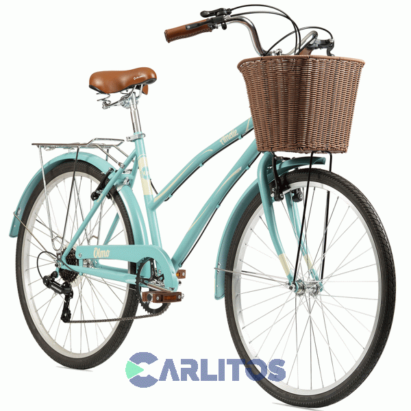 Bicicleta Olmo Urbana Rod 26"  Amelie Plume Rapide 1bo1532ve Verde