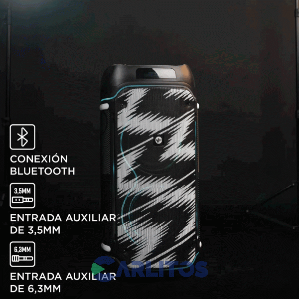 Parlante Torre Stromberg Carlson Nix Con Bluetooth Y Bateria 80 Watts Rms