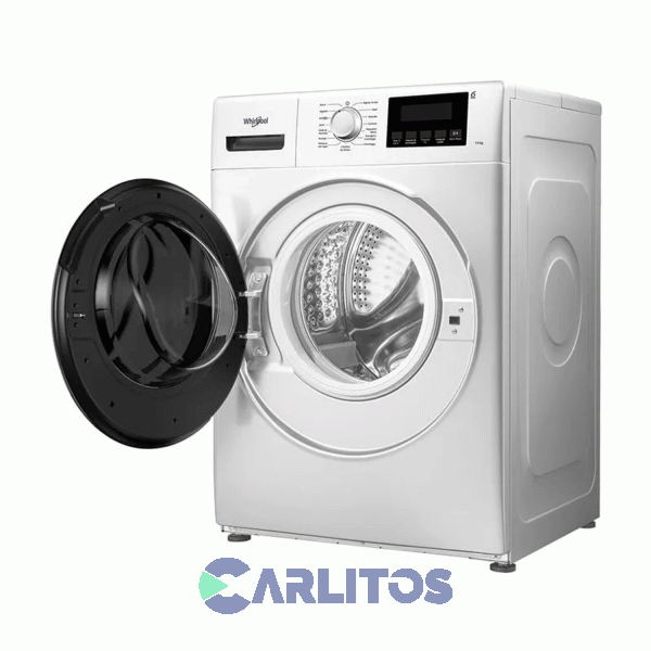 Lavarropa Carga Frontal Whirlpool 7 Kg Blanco 1200 Rpm Inverter Wnq07ab