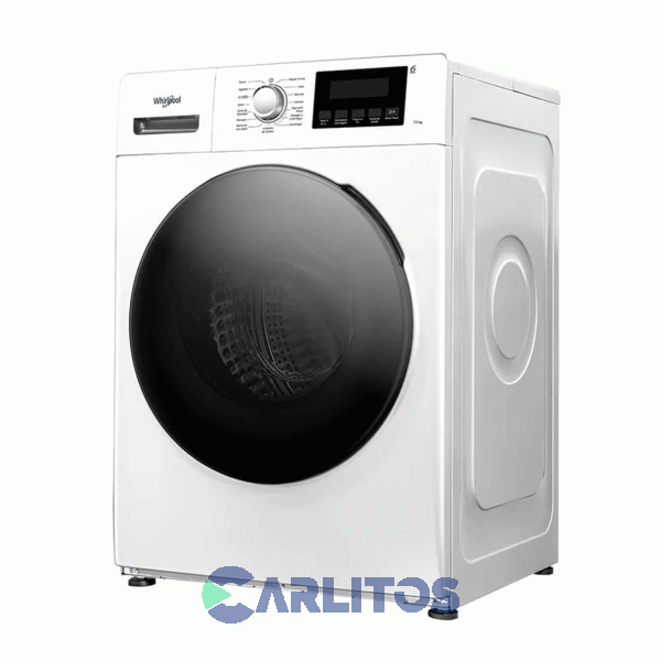 Lavarropa Carga Frontal Whirlpool 7 Kg Blanco 1200 Rpm Inverter Wnq07ab