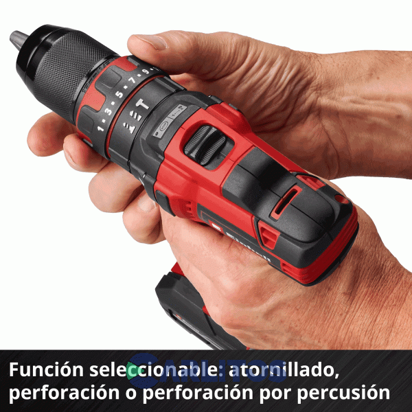 Kit Taladro Atornillador Einhell 13 Mm Inalambrico 18 V Te-Cd 18/40 Li-I +64 (1 X 2.0ah)