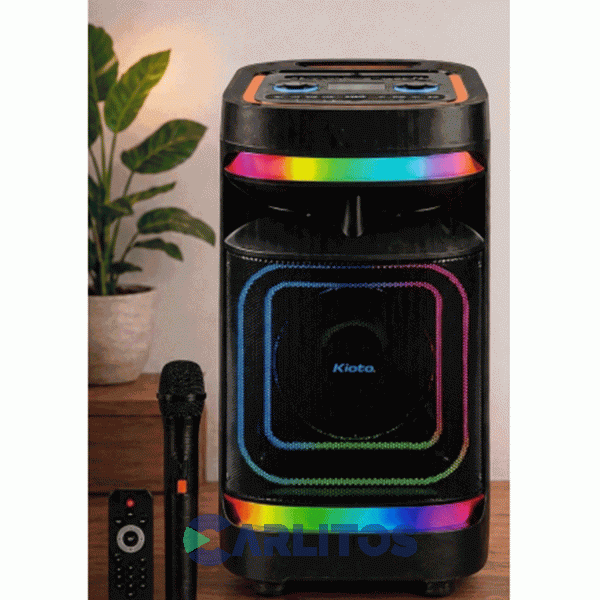 Parlante Portatil Kioto Con Bluetooth Y Bateria 1800 Watts Ms Kt840