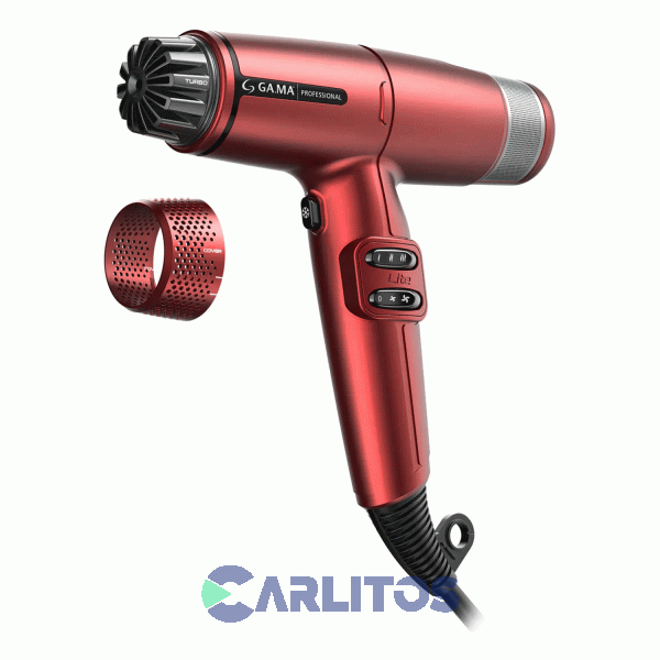 Secador De Pelo Ga.Ma Iq Lite 1600 Watts Red