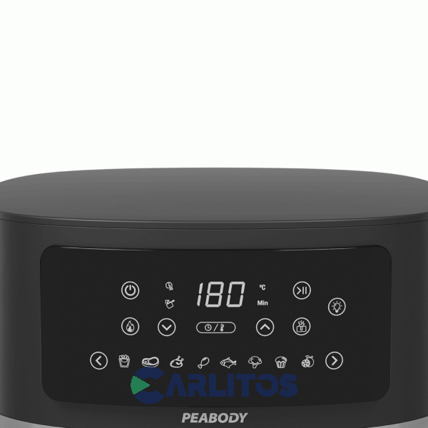 Freidora De Aire Peabody Fryer Digital Negra Pe-afw700n