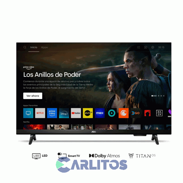 Smart TV Led 32" HD Aoc Con Titan 32S5355/77I