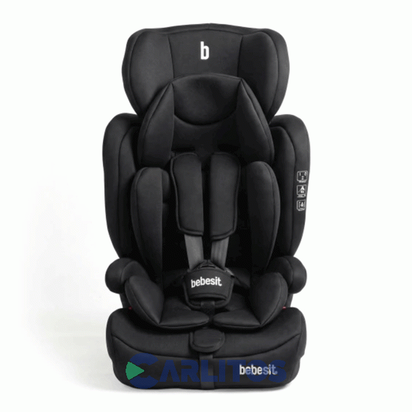 Butaca+Booster Bebesit Utilizable Para Ni&ntilde;os De 9 A 36 Kg 9021-D Negro