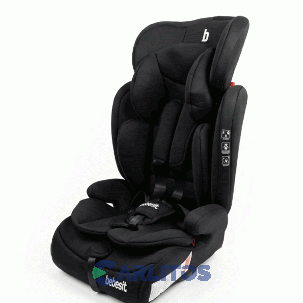 Butaca+Booster Bebesit Utilizable Para Ni&ntilde;os De 9 A 36 Kg 9021-D Negro