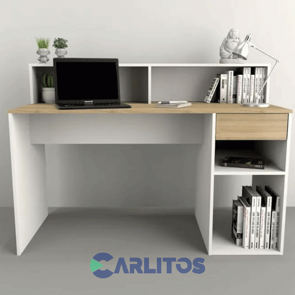 Escritorio Con Repisa Tables Olmo Finlandes-Everest
